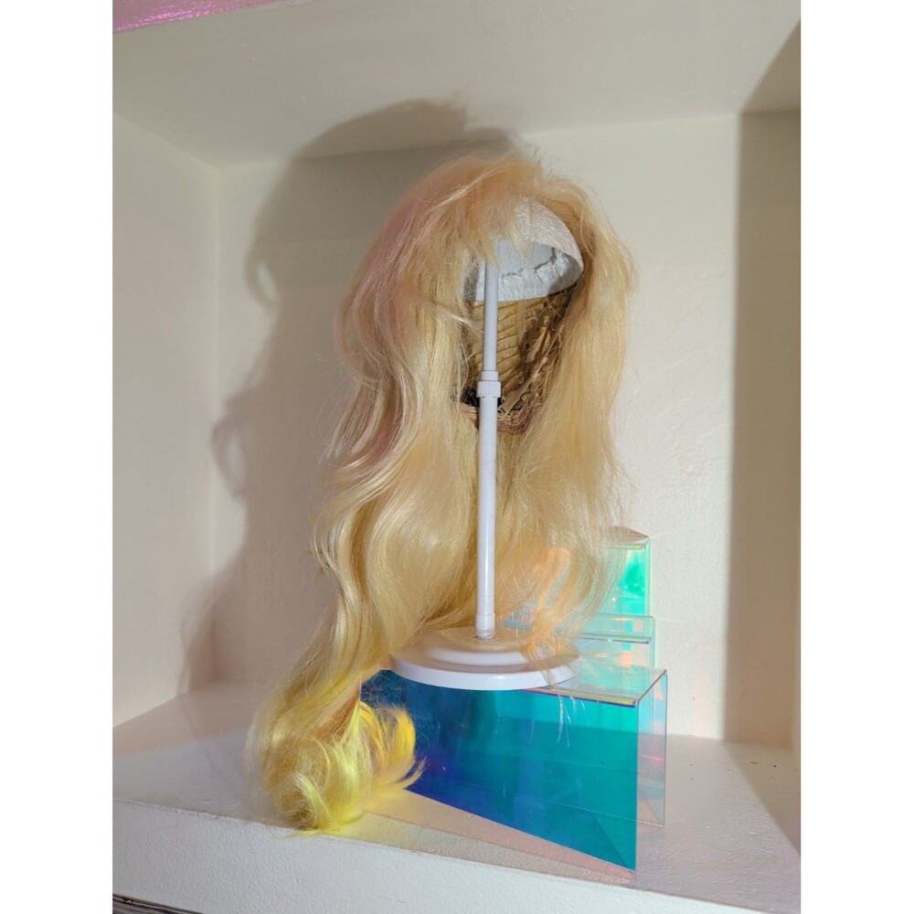 Sensationnel Cloud 9 26" Blonde Wig Bangs 100% Premium Fiber Long Wavy